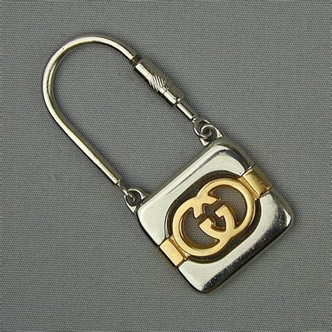 vintage gucci key ring